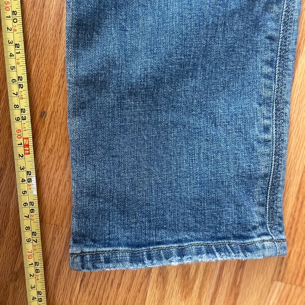 KanCan Blue Lightly Distressed Straight Jeans - Picture 8 of 8